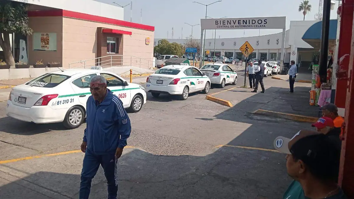 Varios taxistas afirmaron que había muy poco afluencia de gente entrando y saliendo d la central 