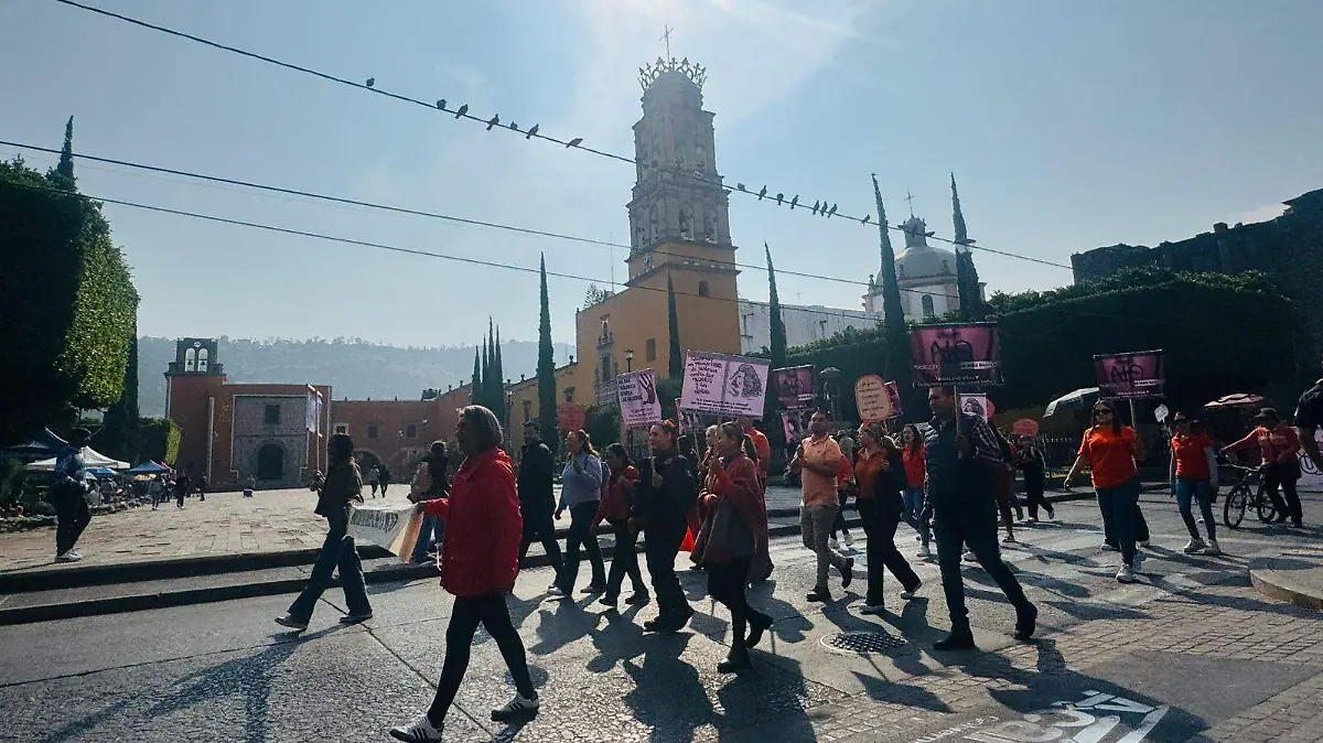 Marcha contra la violencia contra la Mujer en Acámbaro2