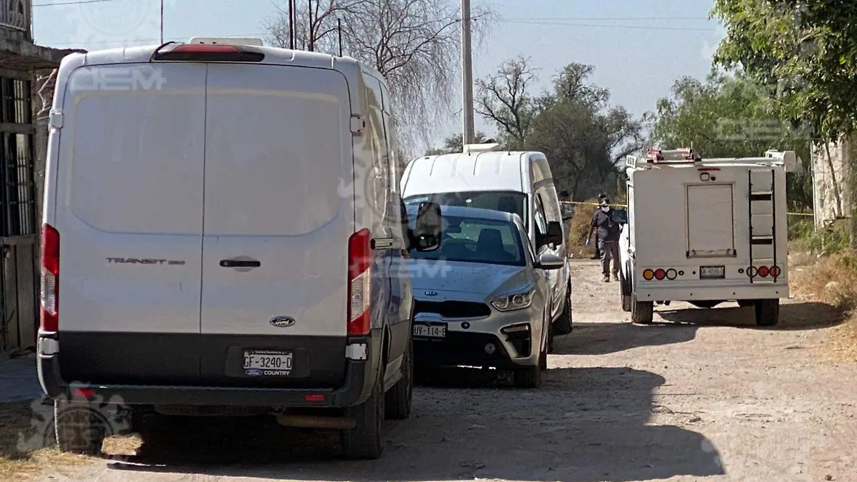 Al lugar llegó el Semefo. 