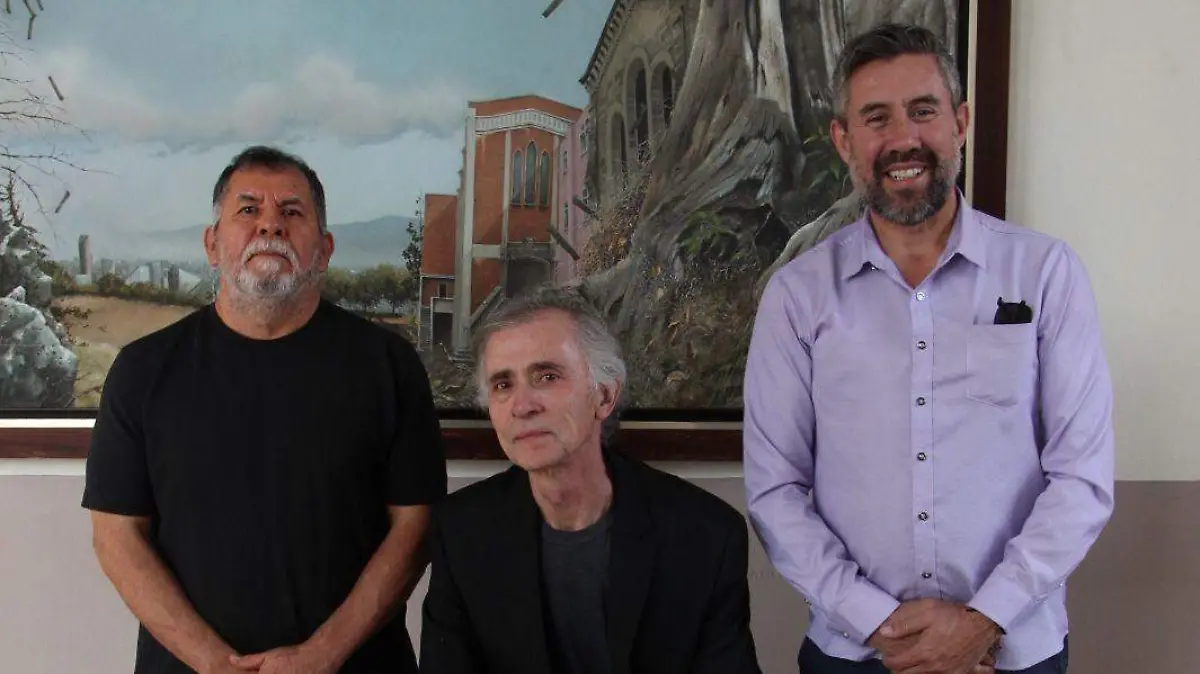 Antonio Luquín, Moisés Argüello y Walter Díaz