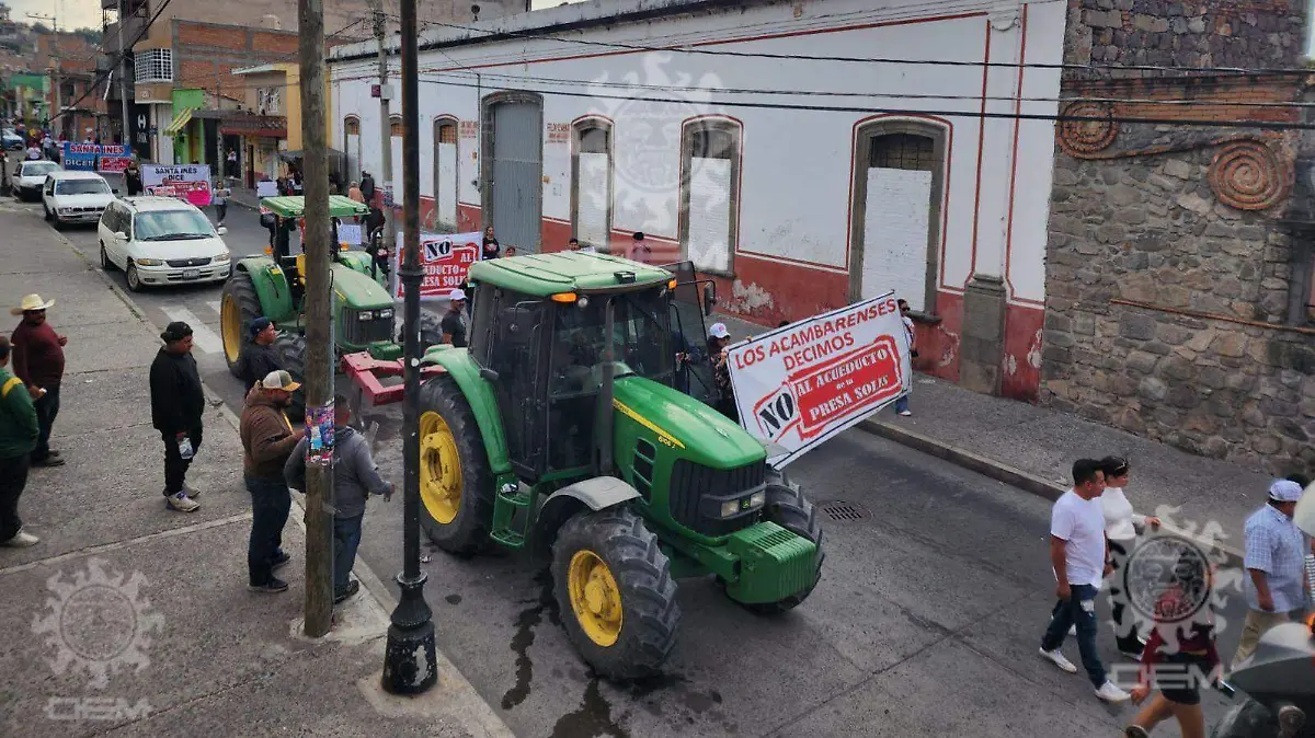 Marcha en Acámbaro contra el Acueducto 3