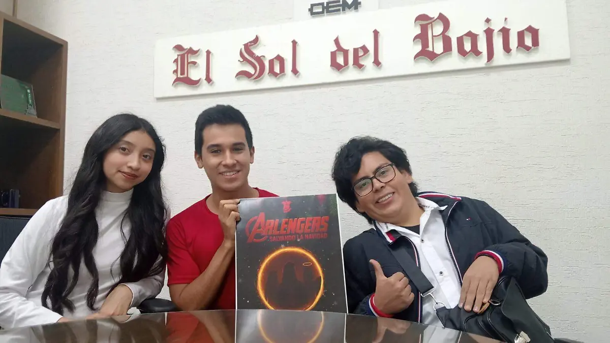 Larissa, Pedro y Pablo.