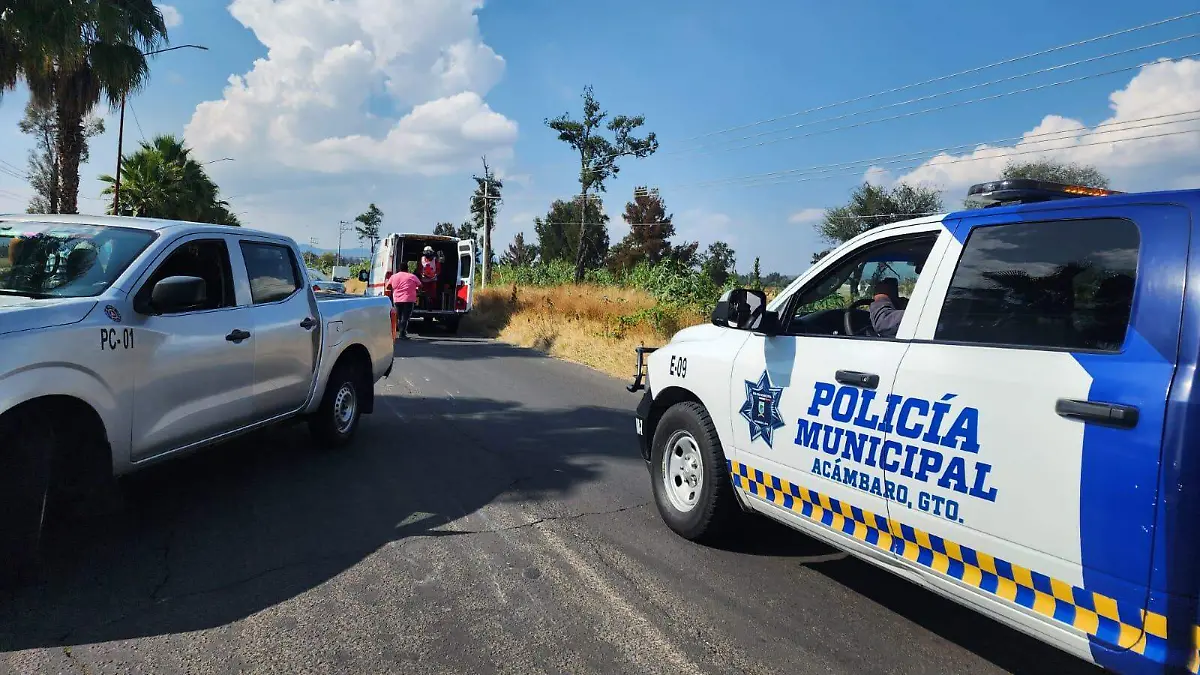 Sufrió un fuerte golpe en la cabeza por no traer casco protector