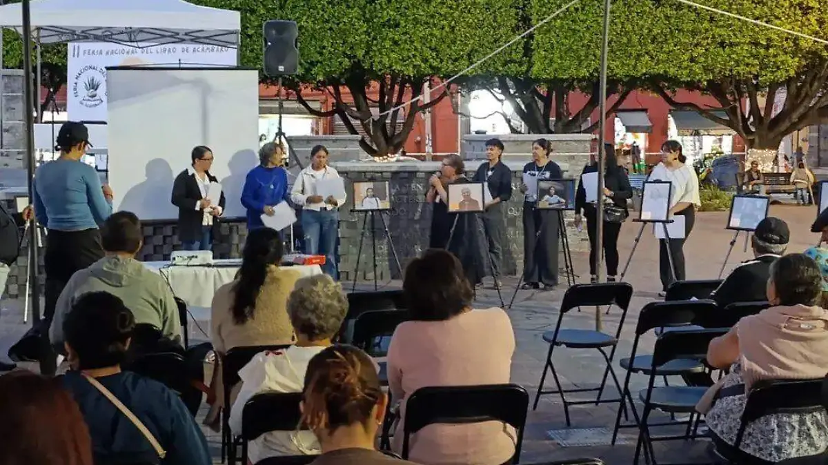 Esta feria es impulsada por escritores acambarenses.