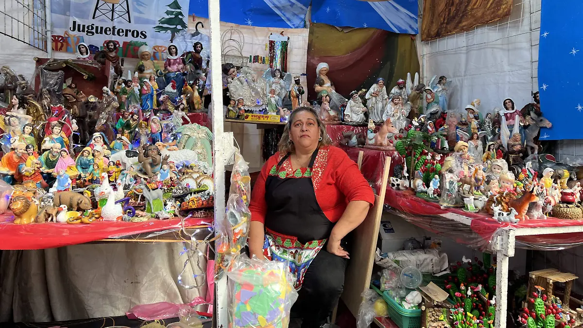 Ruth Herrera, comerciante desde hace 20 años.