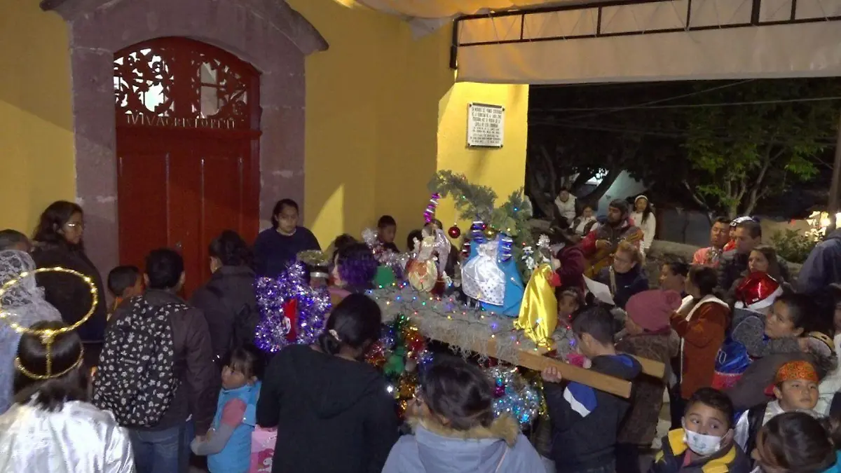 Familias completas participan en las tradicionales 