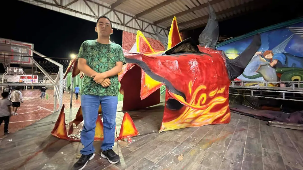 El dragon se encuentra a un 90% de elaboracion 