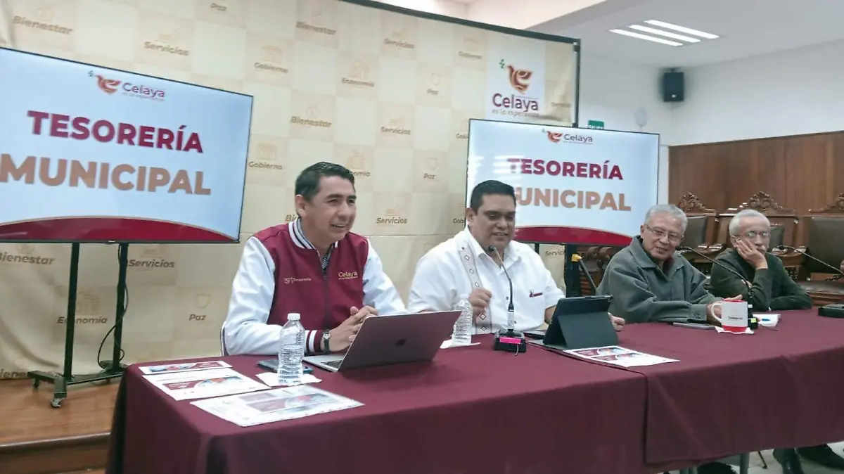 En rueda de prensa, Juan Almaraz Vilchis, Tesorero de Celaya, dijo que se hace lo necesario con el Presupuesto de Egresos para cumplirle a la ciudadanía de Celaya.