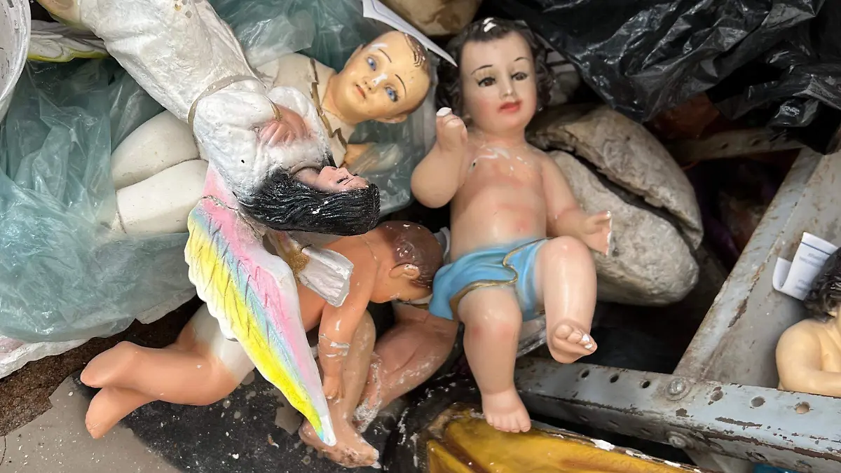 restauración de figuras religiosas en Celaya2