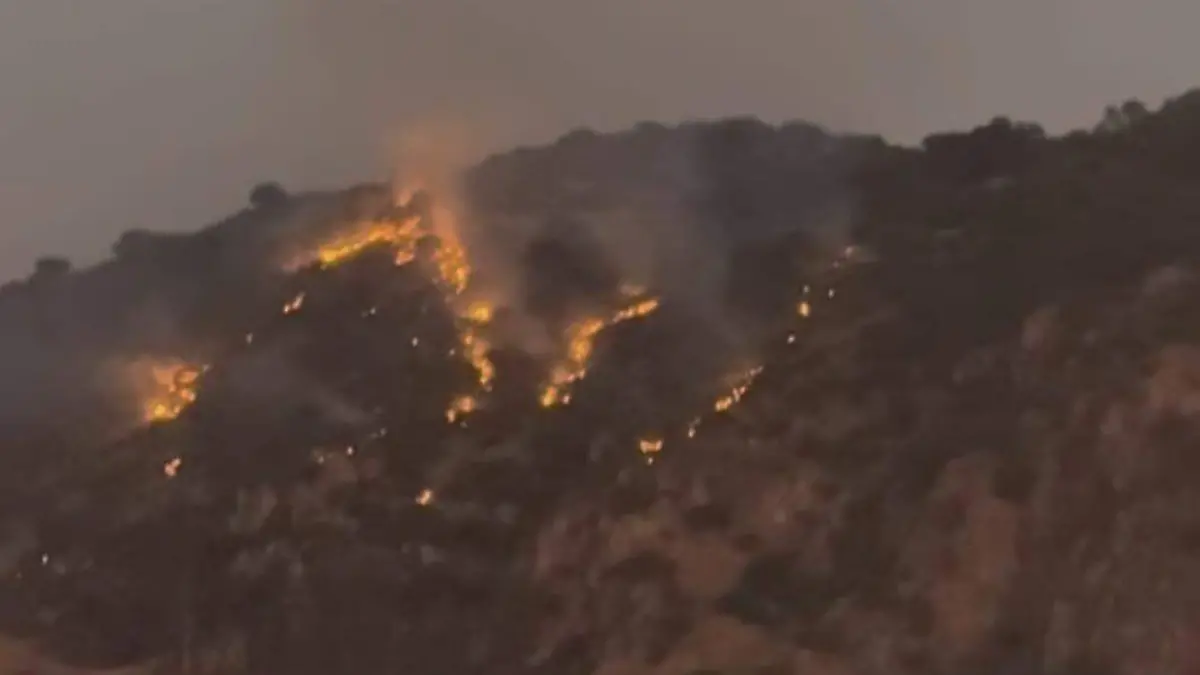 Se registra incendio en el Cerro del Toro