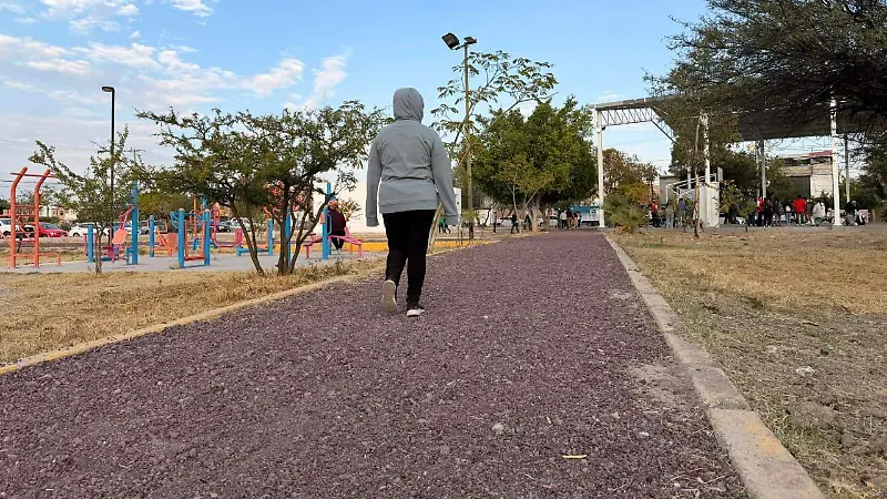 Ya comenzaron a usar la pista.