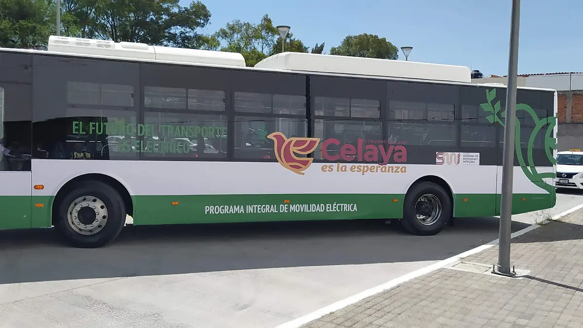 Se sigue trabajando para la modernización del transporte público, en octubre se presentó el proyecto Sistema de Movilidad Integral Terrestre de Celaya con camiones eléctricos 