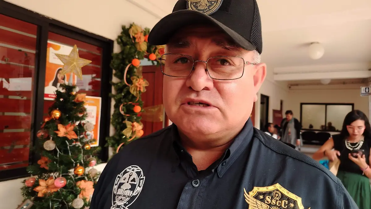 El secretario de seguridad ciudadana Pablo Muñoz Huitrón