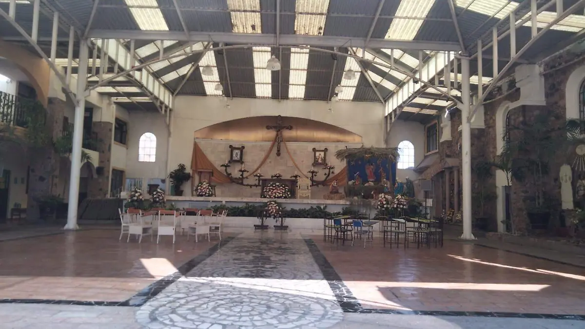 La imagen espera al redor de mil peregrinos del norte del estado de Guanajuato