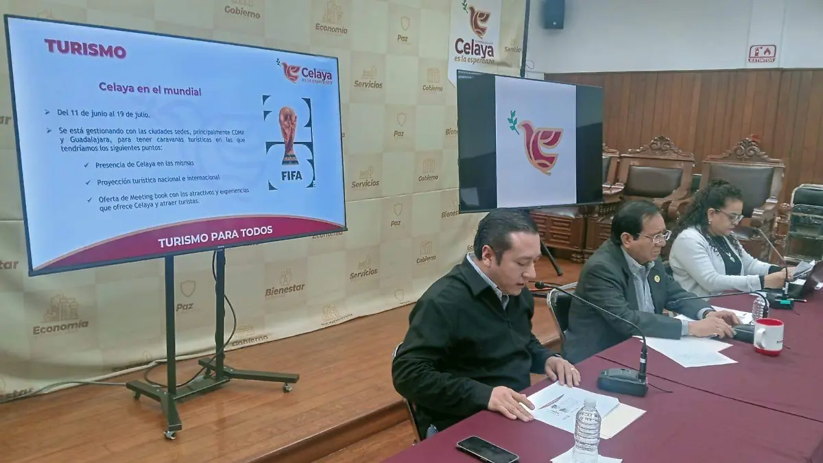 En rueda de prensa informaron que Celaya