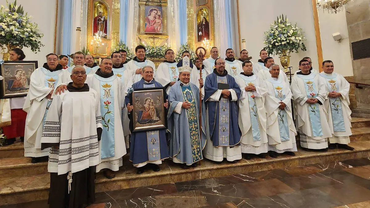 Monseñor José Armando Álvarez Cano presidió la solemne Celebración Eucarística.