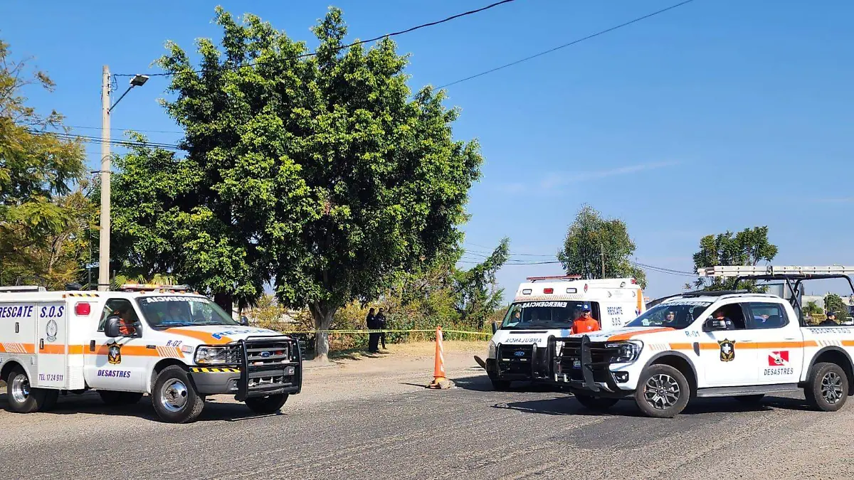 Rescate S.O.S. apoyo con las labores de extracción de cuerpo