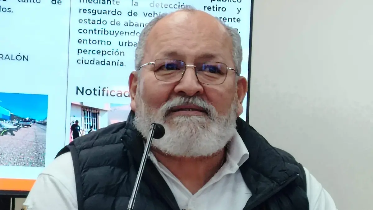 Martín Filiberto García Medina explicó que aún sigue el programa vigente 