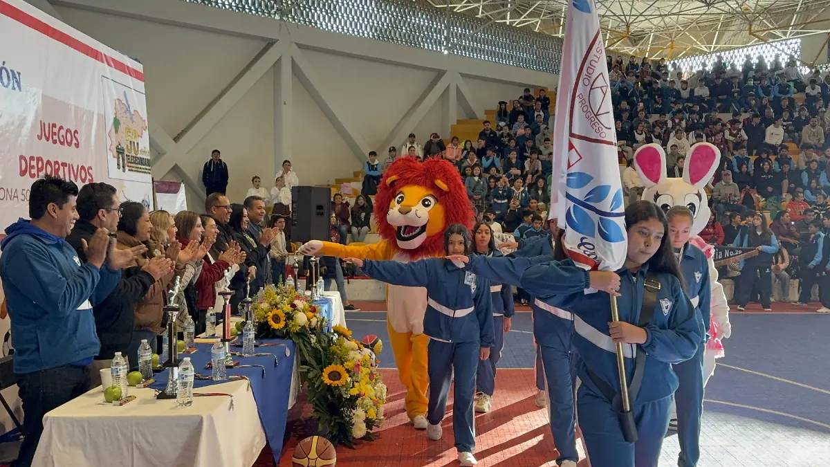 La inauguración.....