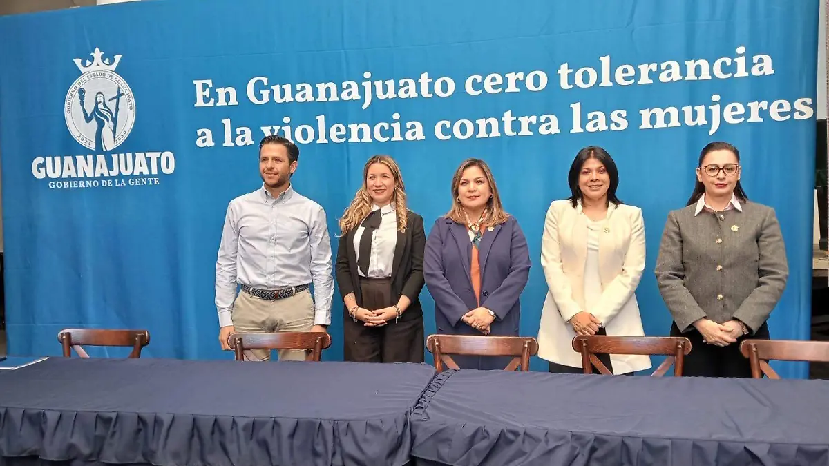 Itzel Balderas destacó el trabajo interinstitucional para atender la violencia contra las mujeres en 17 municipios de Guanajuato.