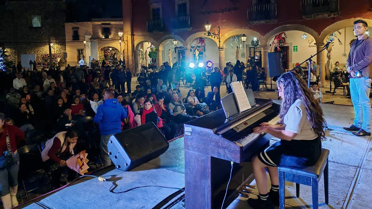 Artistas locales se presentarán en el jardín como parte de las actividades de la Feria de la Candelaria. 