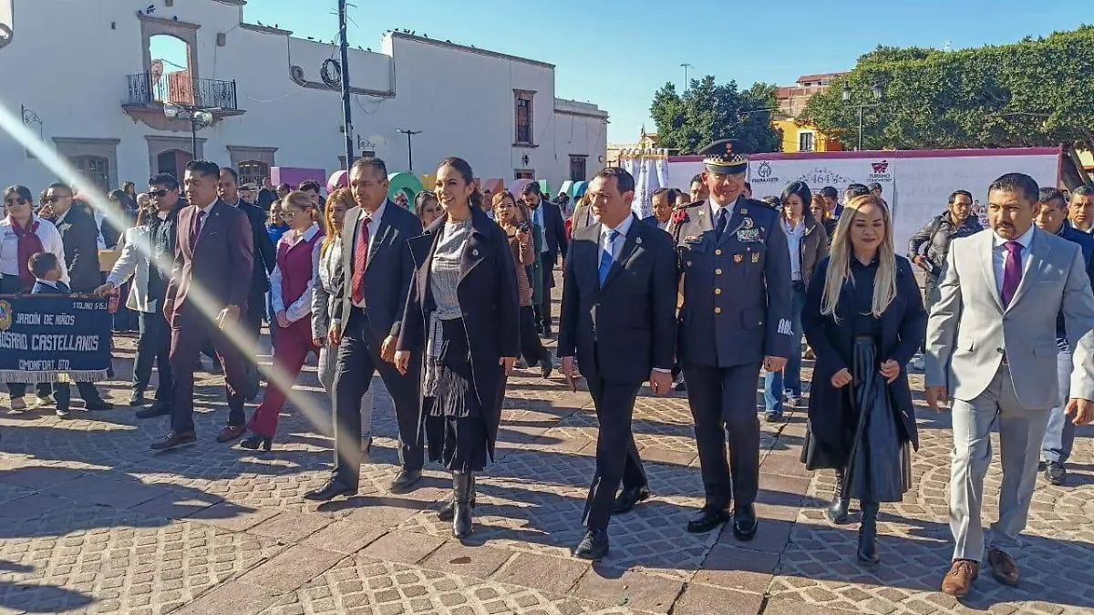 El alcalde Gilberto Zárate recordó los orígenes prehispánicos y coloniales del antiguo Chamacuero.