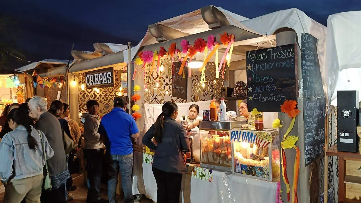 Alimentos y bebidas podrán degustar dentro de la feria.