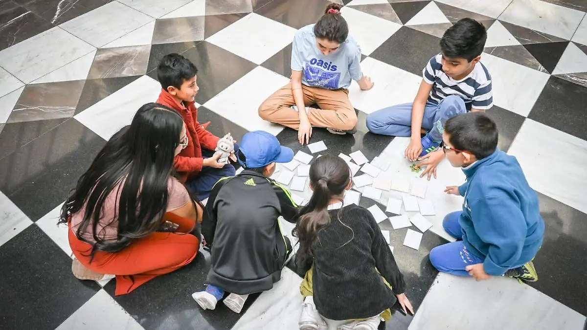 Los talleres sabatinos se encuentran dirigidos para niños entre los cinco a los 12 años de edad.