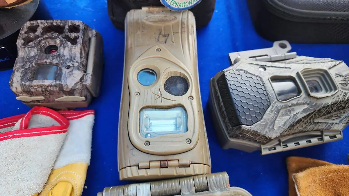 El material obtenido para exposiciones y pláticas.