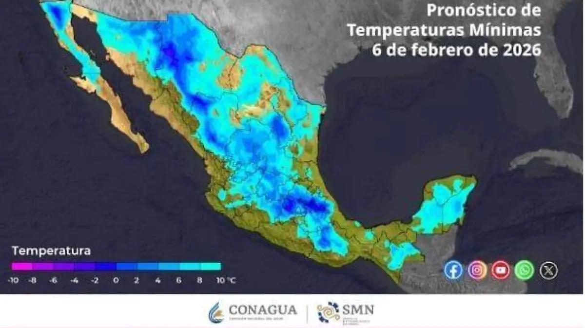 Continuará el fin de semana frío en gran parte del país