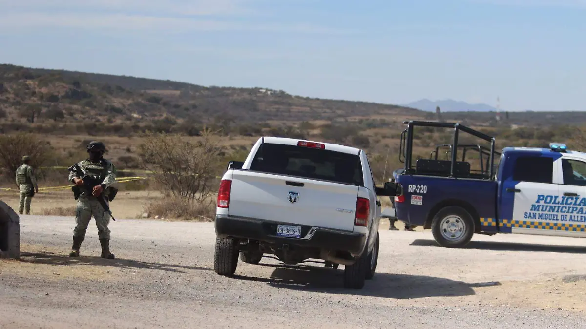 Policía Municipal acordonó el área tras el reporte del hallazgo en Boca de la Cañada.