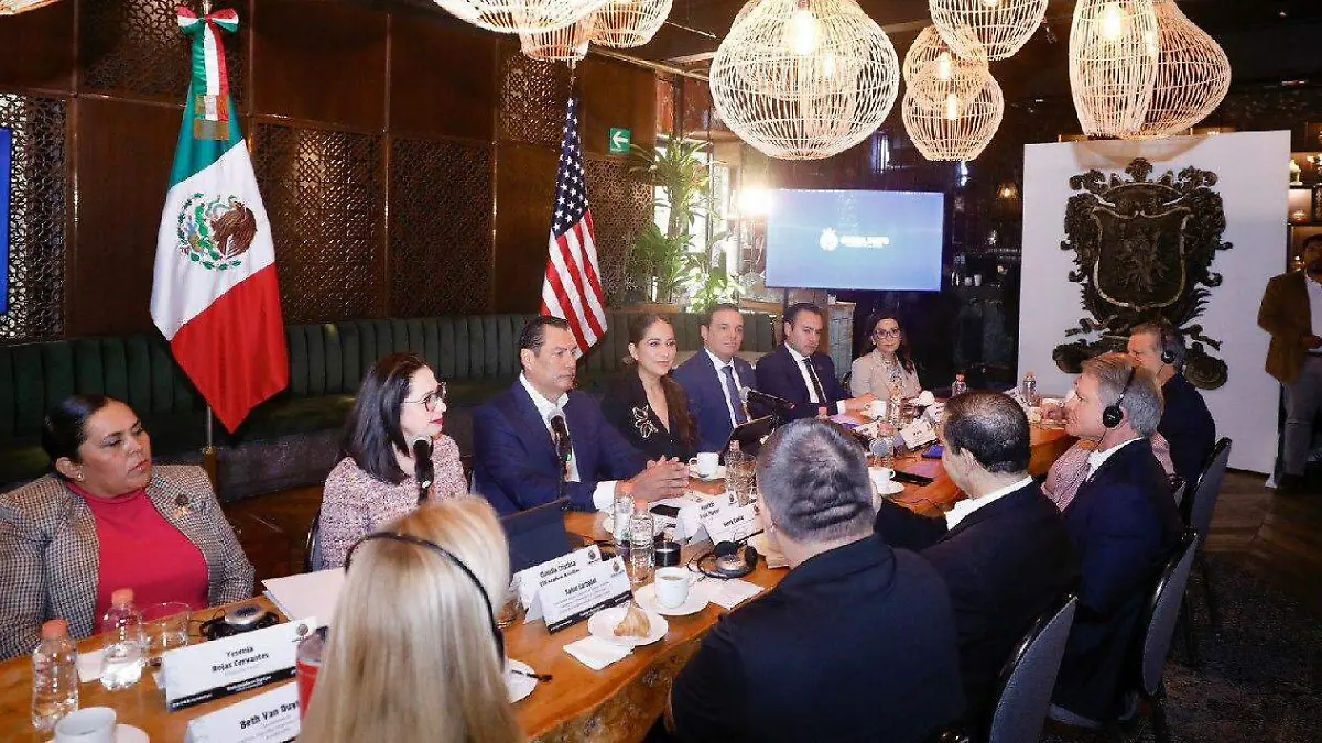 El encuentro buscó fortalecer la cooperación internacional en el marco del T-MEC