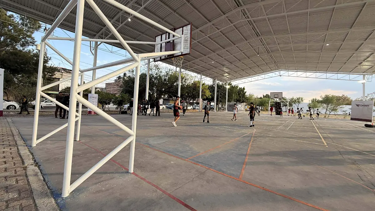 Así como el techado y rehabilitación de canchas de básquetbol