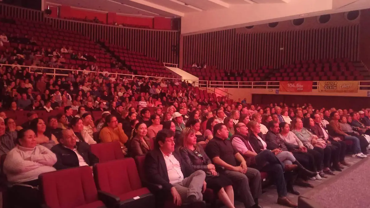 El público disfrutó al máximo esta obra.