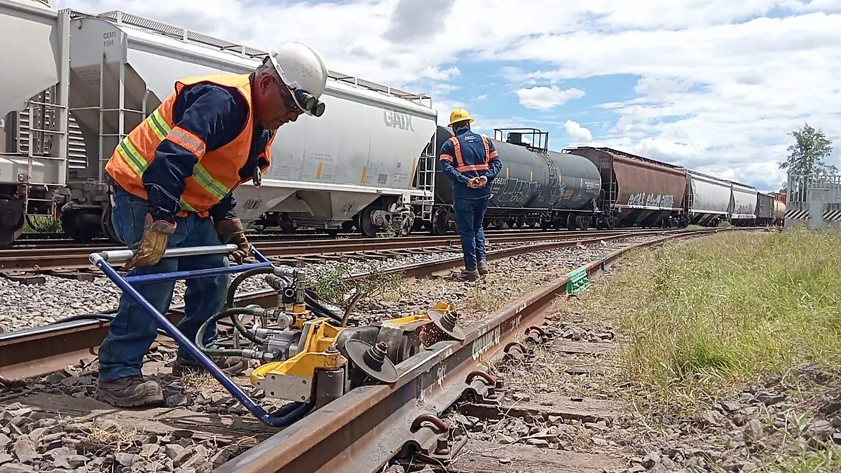 En próximos meses se desmontarán las vías de la antigua estación del tren de Celaya, para construir la estación del tren de pasajeros.