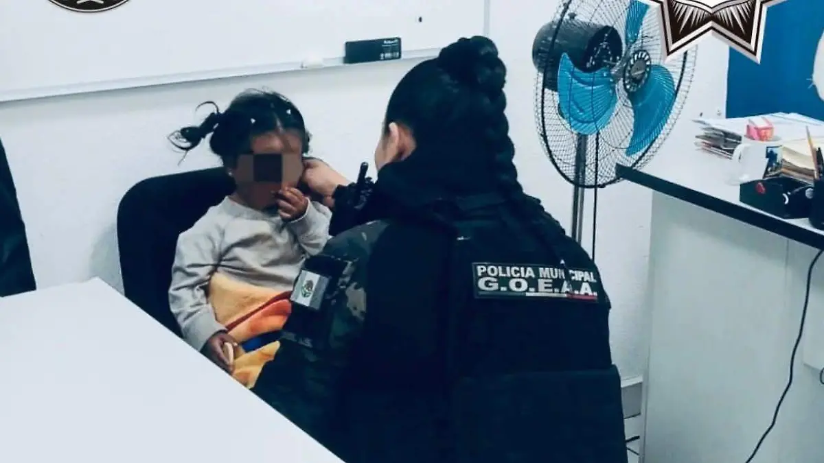 La menor fue revisada medicamente 