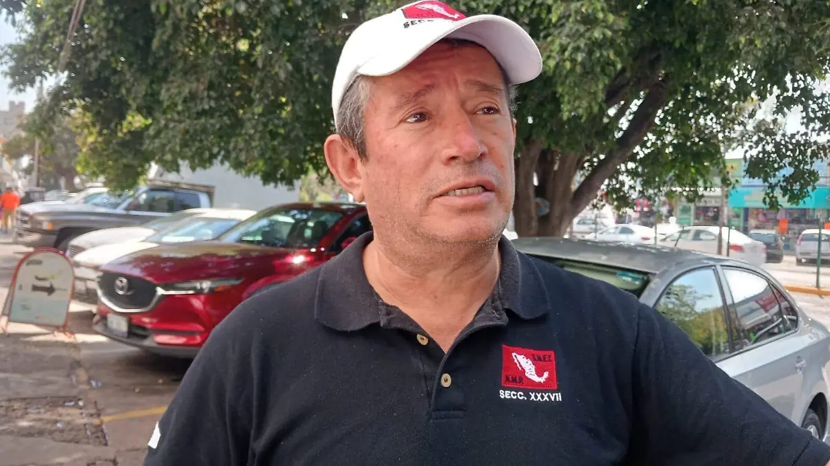 Jorge Padilla, delegado sindical de Celaya, informó que cumplió cinco meses la huelga de Nacional Monte de Piedad.