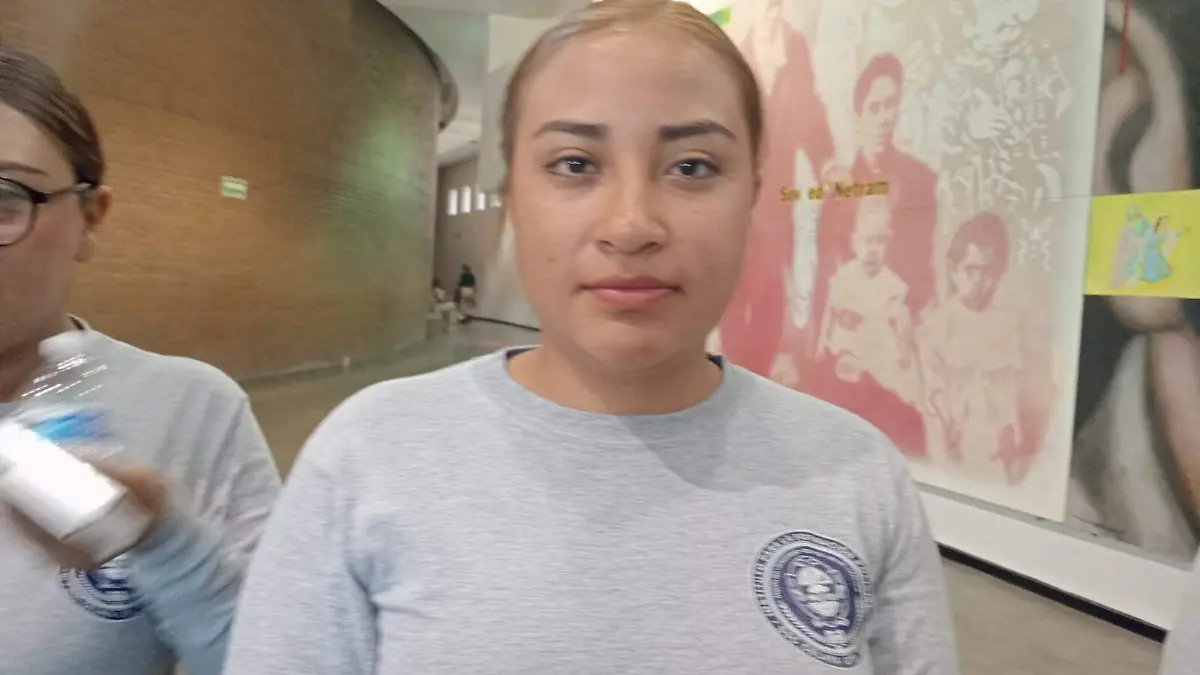 Marlén Elizabet Hurtado, comentó que ingresó a INFOPOL para tener una mejor vida