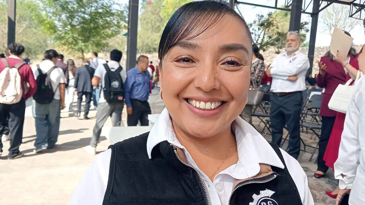 Nany Caudillo, comisionada de la DGETI en Guanajuato, destacó que este año se avanzará en el proyecto del nuevo CBTIS en Celaya.