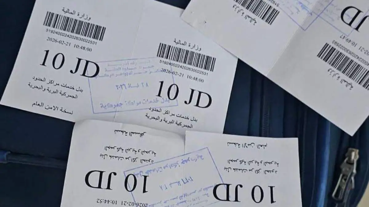 A tiempo dejaron Jordania para resguardarse en Egipto. 