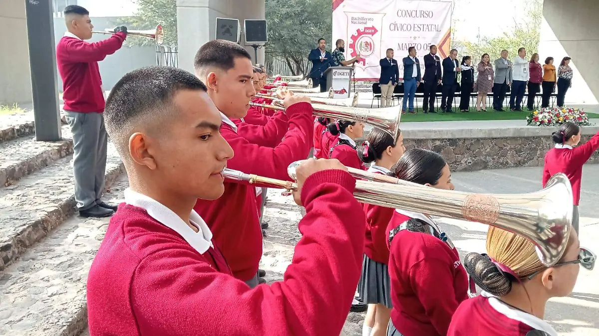 Participaron 25 planteles de todo el estado de Guanajuato en el Séptimo Encuentro Cívico Estatal 2026.