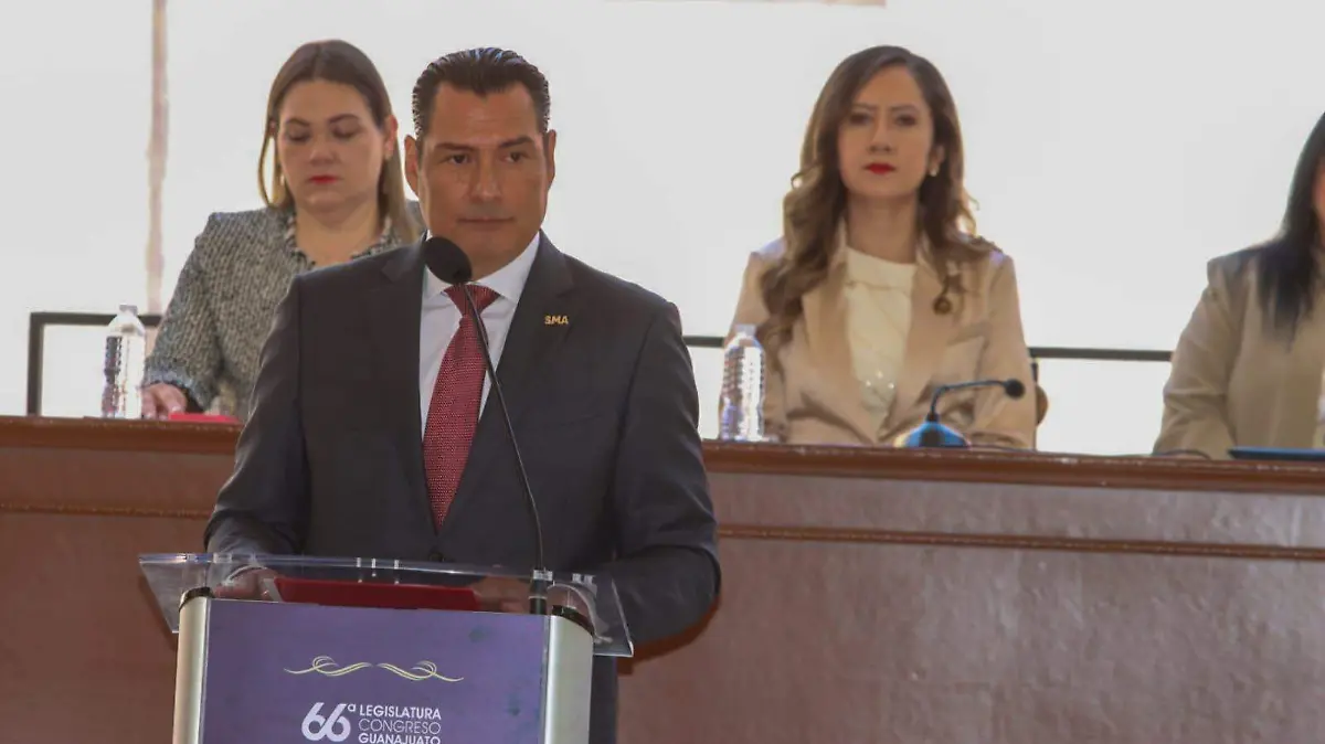 El alcalde Mauricio Trejo Pureco destacó el desarrollo turístico y económico del municipio durante su intervención.