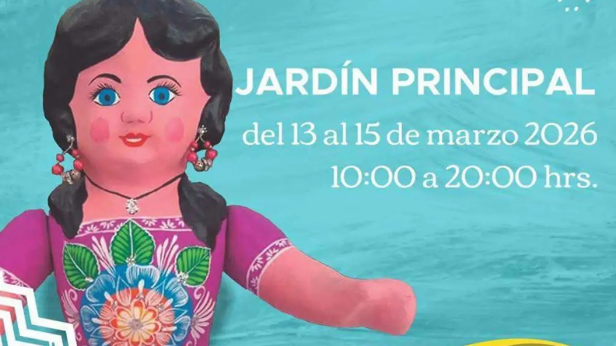 Este fin de semana en el jardín habrá una venta artesanal.
