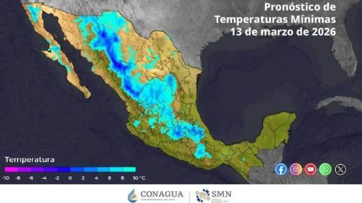 Temperaturas bajas en Guanajuato para este fin de semana