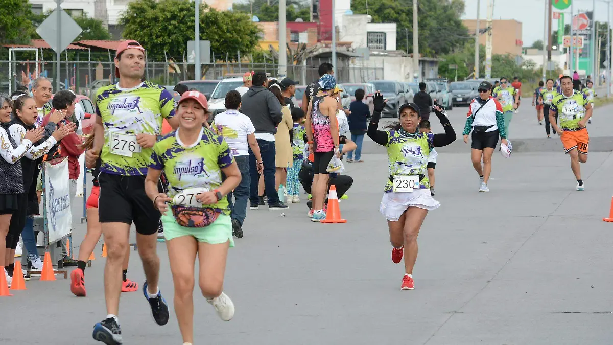 Lista la carrera....