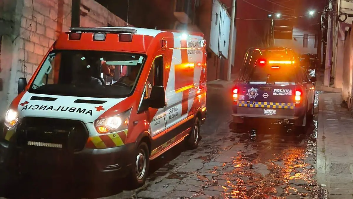 Corporaciones de emergencia atendieron a dos personas lesionadas por arma de fuego en la zona de Las Cuevitas y el Ejido de Tirado.