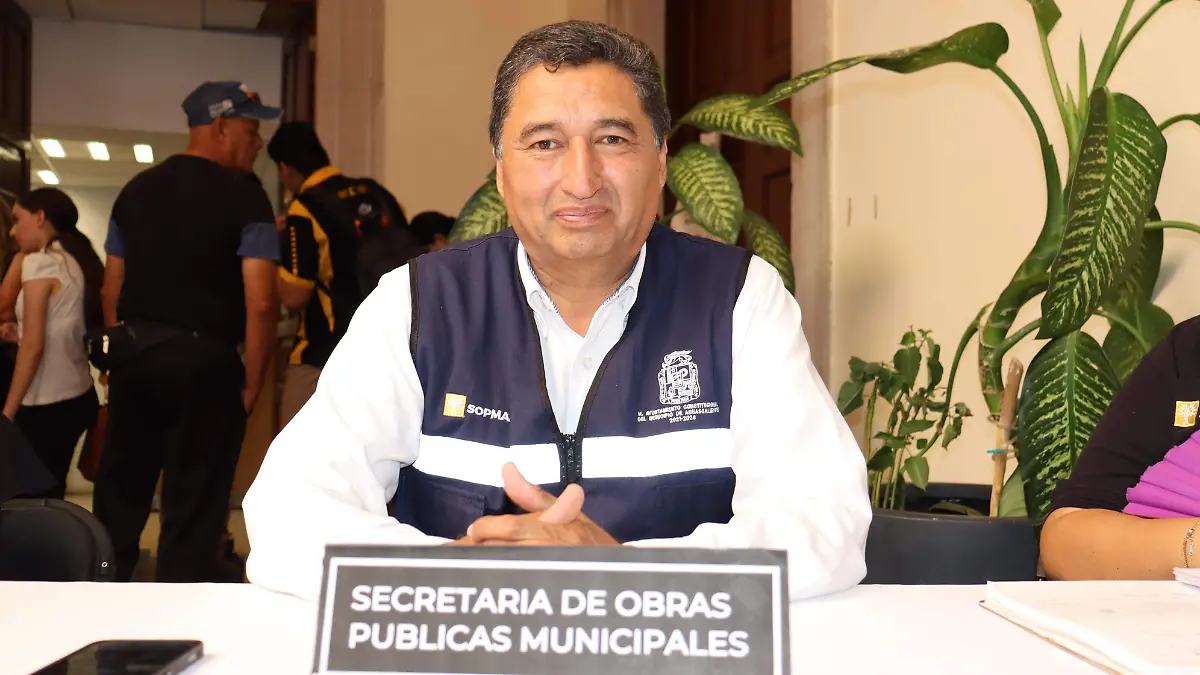 Miguel Ángel Huizar, secretario de Obras Públicas del Municipio de Aguascalientes