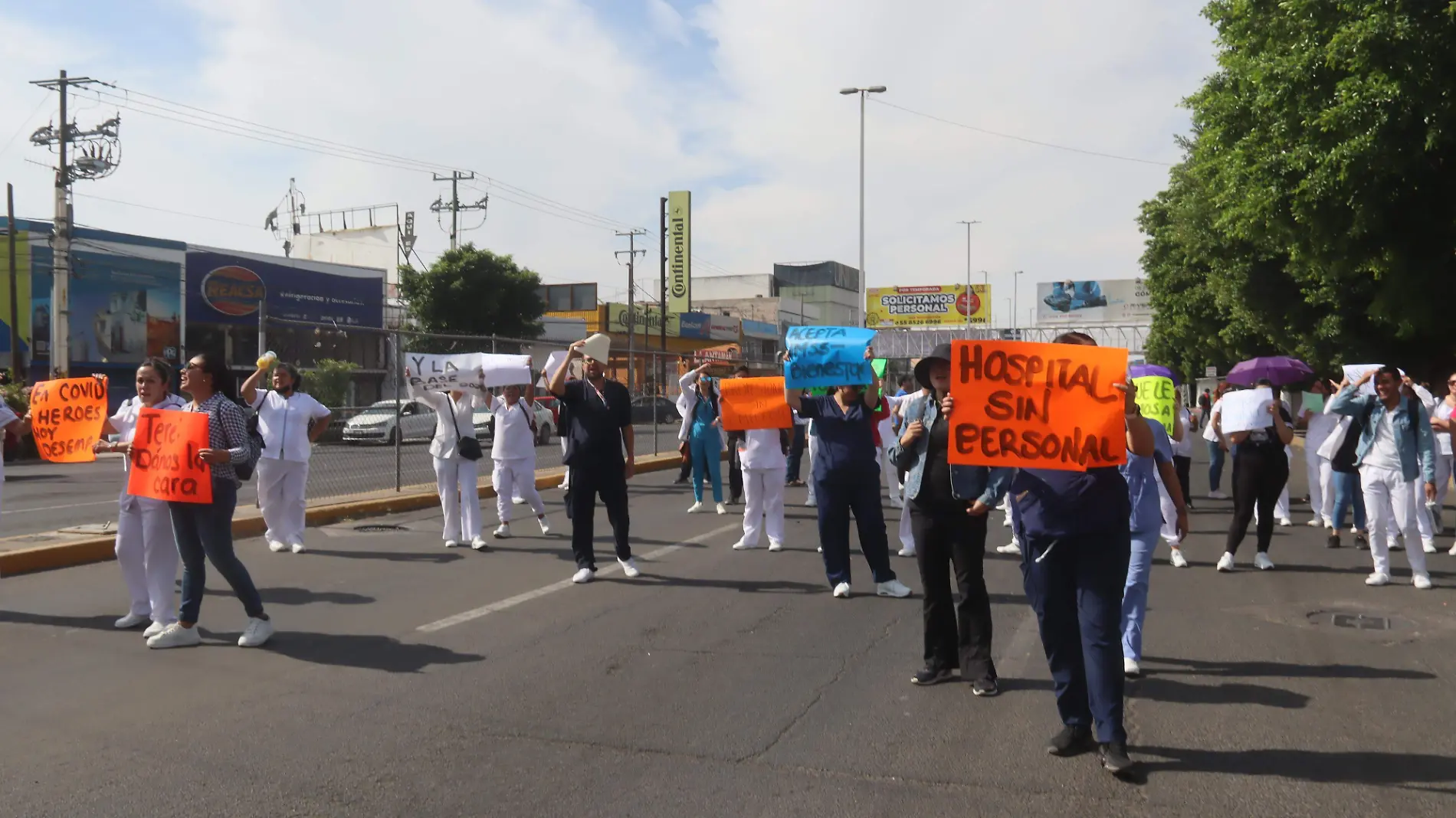 Personal-Marcha-IMSS Bienestar-Huelga