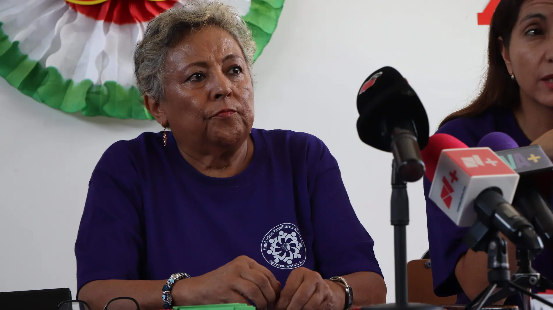 Presidenta de la fundación Familiares de Alzheimer Aguascalientes, Bertha Dora Quezada Sánchez