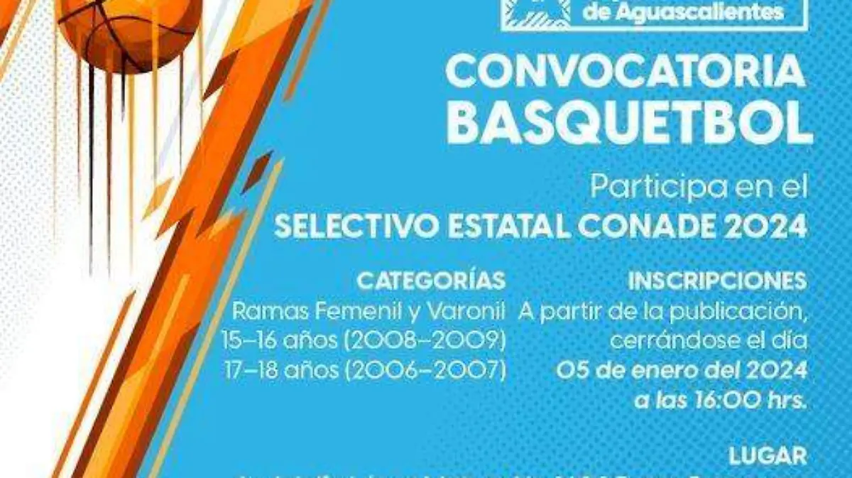 Convocatoria Basquetbol